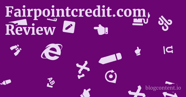 Fairpointcredit.com Review 1 by Partners