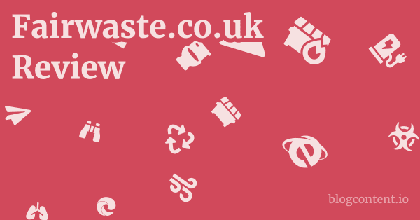 Fairwaste.co.uk Review 1 by Partners