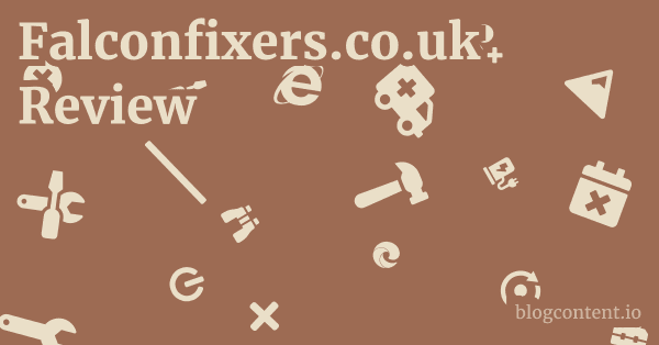 Falconfixers.co.uk Review 1 by Partners