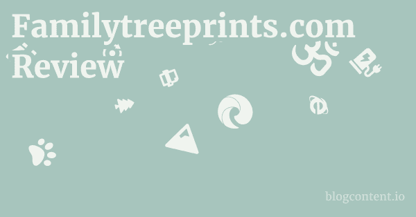 Familytreeprints.com Review 1 by Partners