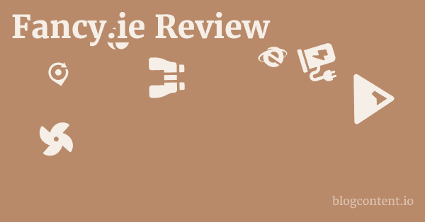 Fancy.ie Review 1 by Partners