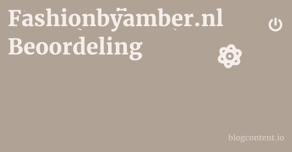 Fashionbyamber.nl Beoordeling 1 by Partners