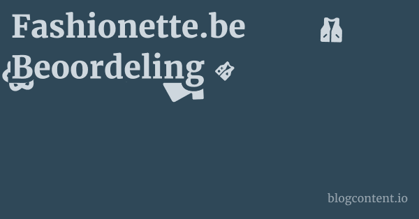 Fashionette.be Beoordeling 1 by Partners