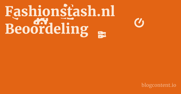 Fashionstash.nl Beoordeling 1 by Partners