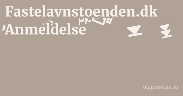 Fastelavnstoenden.dk Anmeldelse 1 by Partners