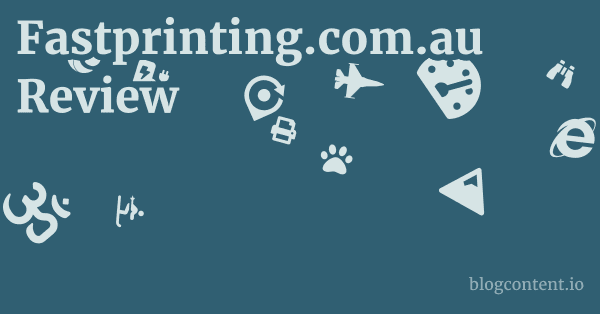 Fastprinting.com.au Review