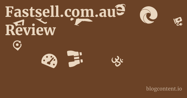Fastsell.com.au Review 1 by Partners
