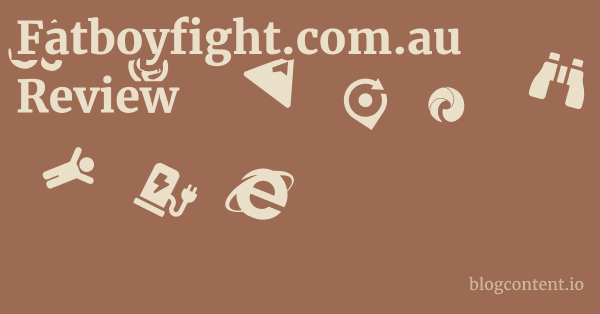 Fatboyfight.com.au Review 1 by Partners