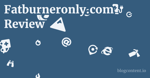 Fatburneronly.com Review 1 by Partners