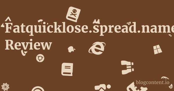 Fatquicklose.spread.name Review 1 by Partners