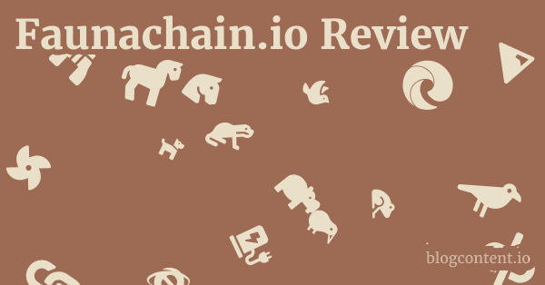 Faunachain.io Review 1 by Partners