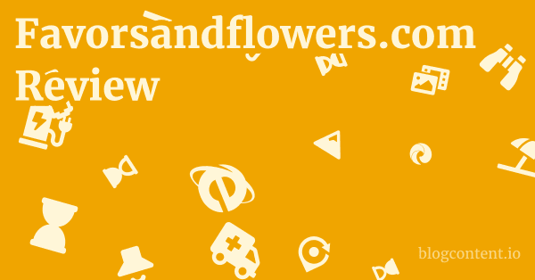 Favorsandflowers.com Review 1 by Partners