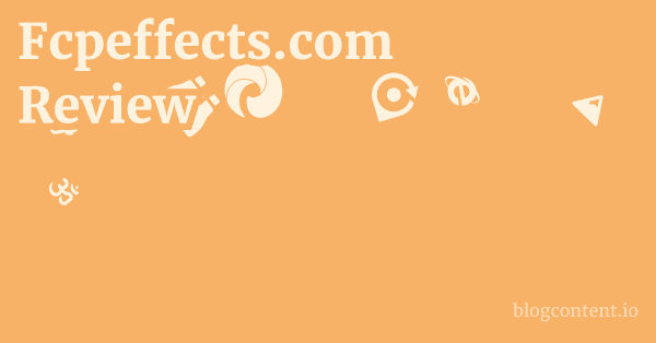 Fcpeffects.com Review 1 by Partners