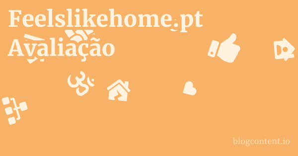 Feelslikehome.pt Avaliação 1 by Partners
