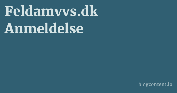 Feldamvvs.dk Anmeldelse 1 by Partners