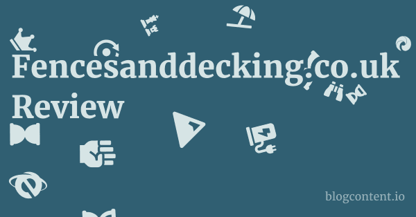 Fencesanddecking.co.uk Review 1 by Partners
