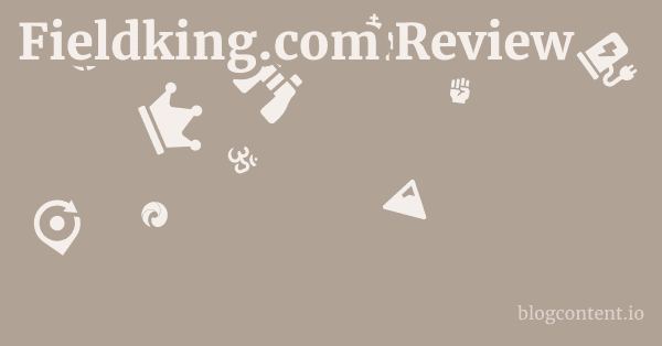 Fieldking.com Review 1 by Partners
