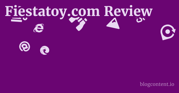 Fiestatoy.com Review 1 by Partners