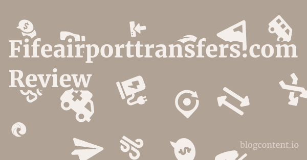 Fifeairporttransfers.com Review 1 by Partners