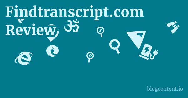 Findtranscript.com Review 1 by Partners