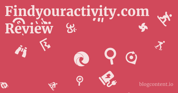 Findyouractivity.com Review 1 by Partners