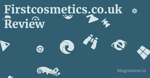 Firstcosmetics.co.uk Review 1 by Partners
