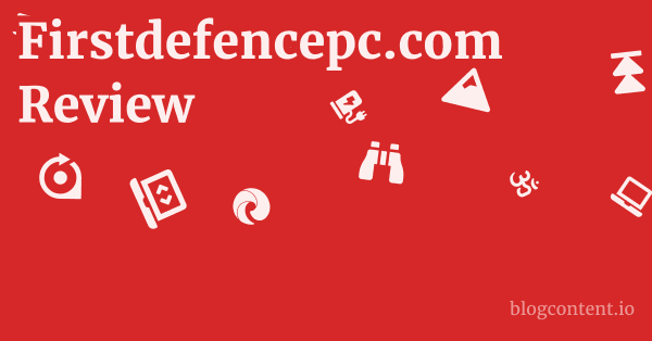 Firstdefencepc.com Review 1 by Partners