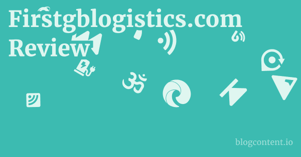 Firstgblogistics.com Review 1 by Partners