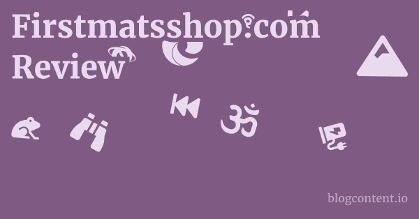 Firstmatsshop.com Review 1 by Partners