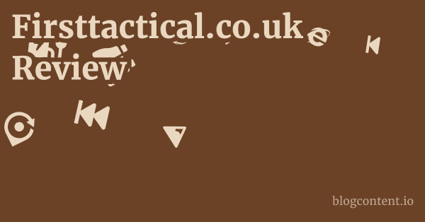 Firsttactical.co.uk Review 1 by Partners