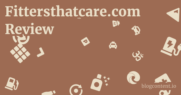Fittersthatcare.com Review 1 by Partners