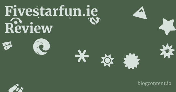 Fivestarfun.ie Review 1 by Partners