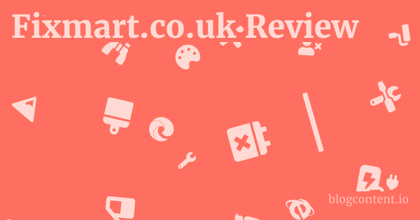 Fixmart.co.uk Review 1 by Partners