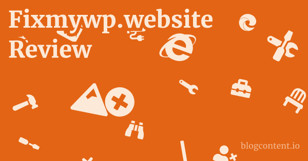 Fixmywp.website Review 1 by Partners