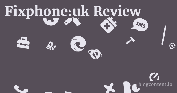 Fixphone.uk Review 1 by Partners