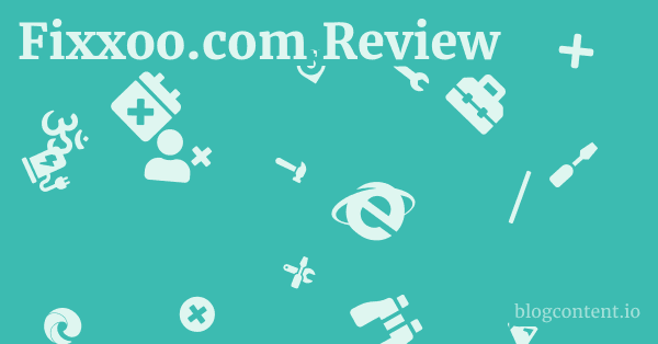 Fixxoo.com Review 1 by Partners