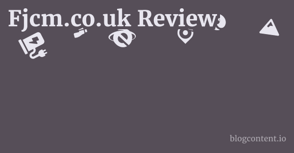 Fjcm.co.uk Review 1 by Partners