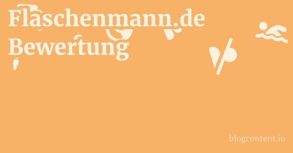 Flaschenmann.de Bewertung 1 by Partners
