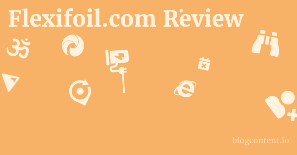 Flexifoil.com Review 1 by Partners