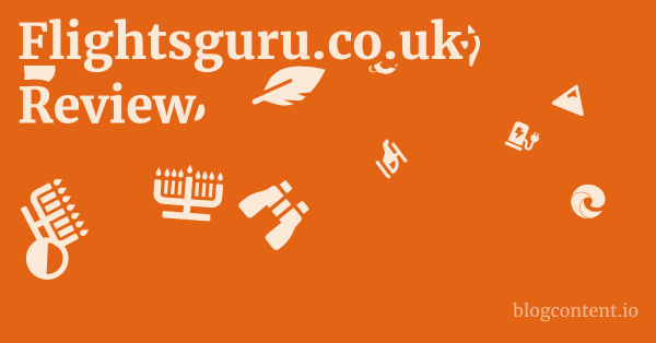 Flightsguru.co.uk Review 1 by Partners