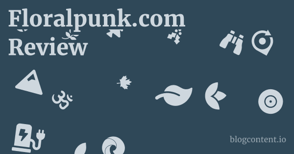 Floralpunk.com Review 1 by Partners