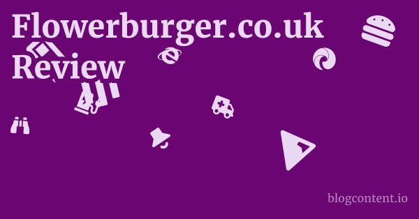 Flowerburger.co.uk Review 1 by Partners