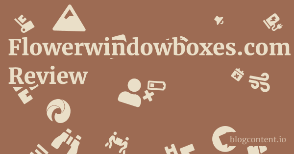 Flowerwindowboxes.com Review 1 by Partners