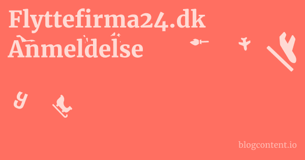 Flyttefirma24.dk Anmeldelse 1 by Partners