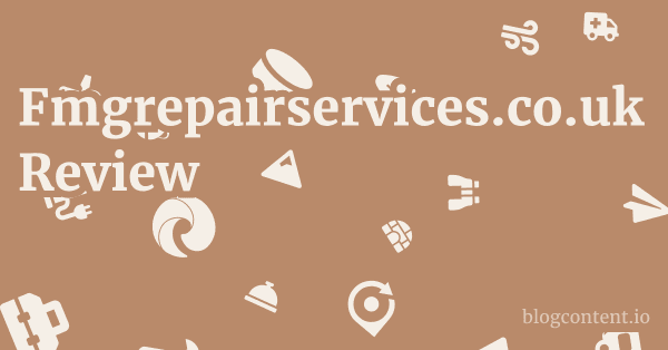 Fmgrepairservices.co.uk Review 1 by Partners
