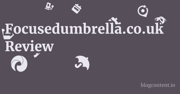 Focusedumbrella.co.uk Review 1 by Partners