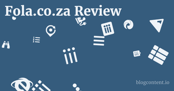 Fola.co.za Review