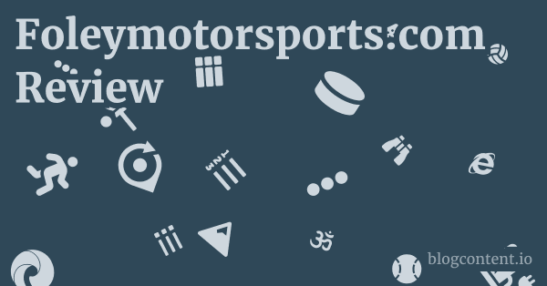 Foleymotorsports.com Review 1 by Partners