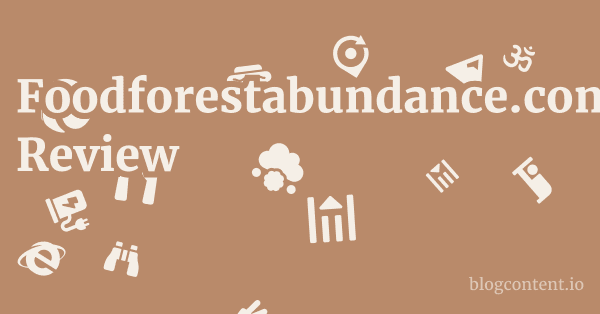 Foodforestabundance.com Review 1 by Partners