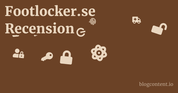 Footlocker.se Recension 1 by Partners